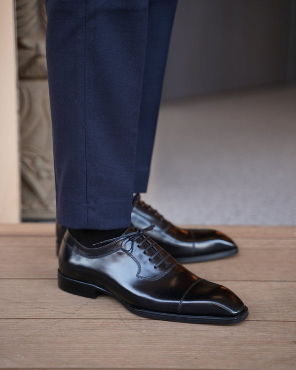 Cap Toe Oxford Leather shoes